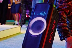 Obraz XBOOM pokazujący tryb karaoke